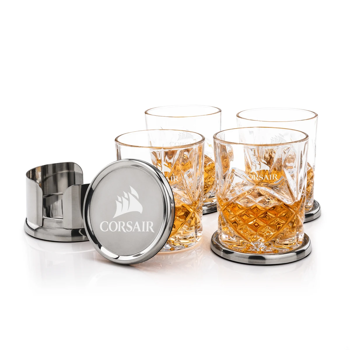 Baldoni Coasters & Brinkley On-the-Rocks Set 1