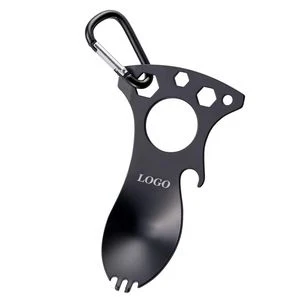 Tactical Spork With Carabiner 1