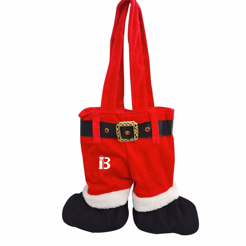Velvet Christmas Handbag