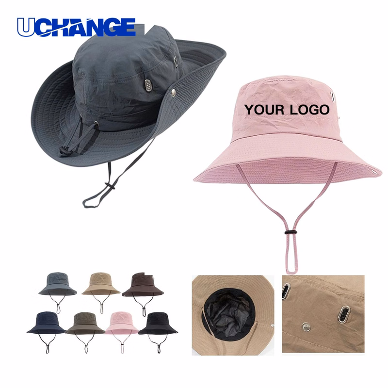 Polyester Bucket Hat Headwear for Outdoor Activities