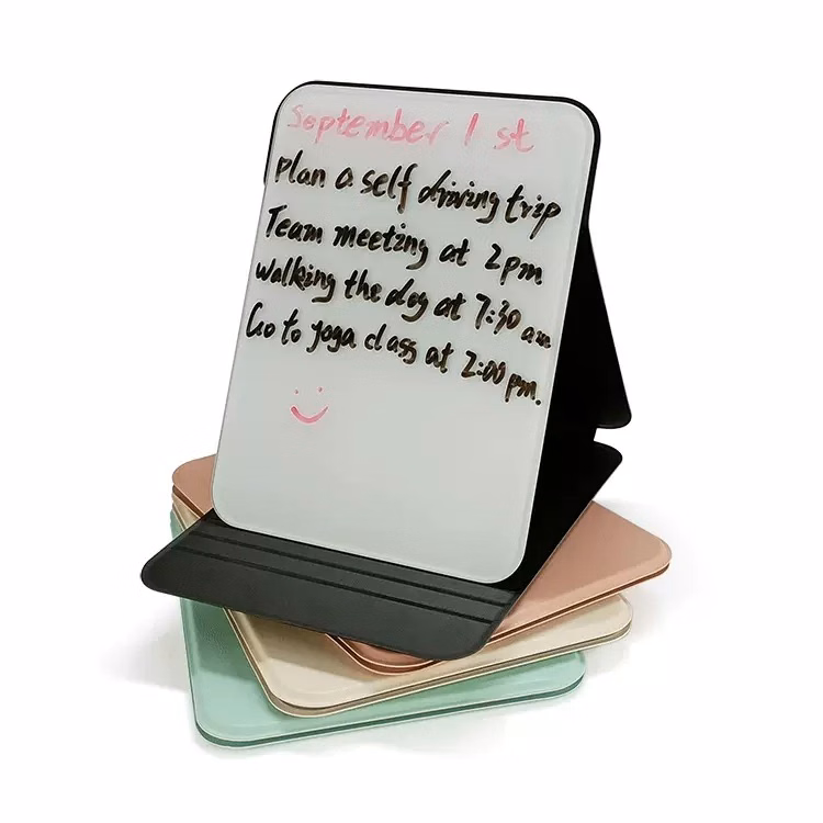 Portable Leather Cover Dry Erase Whiteboard