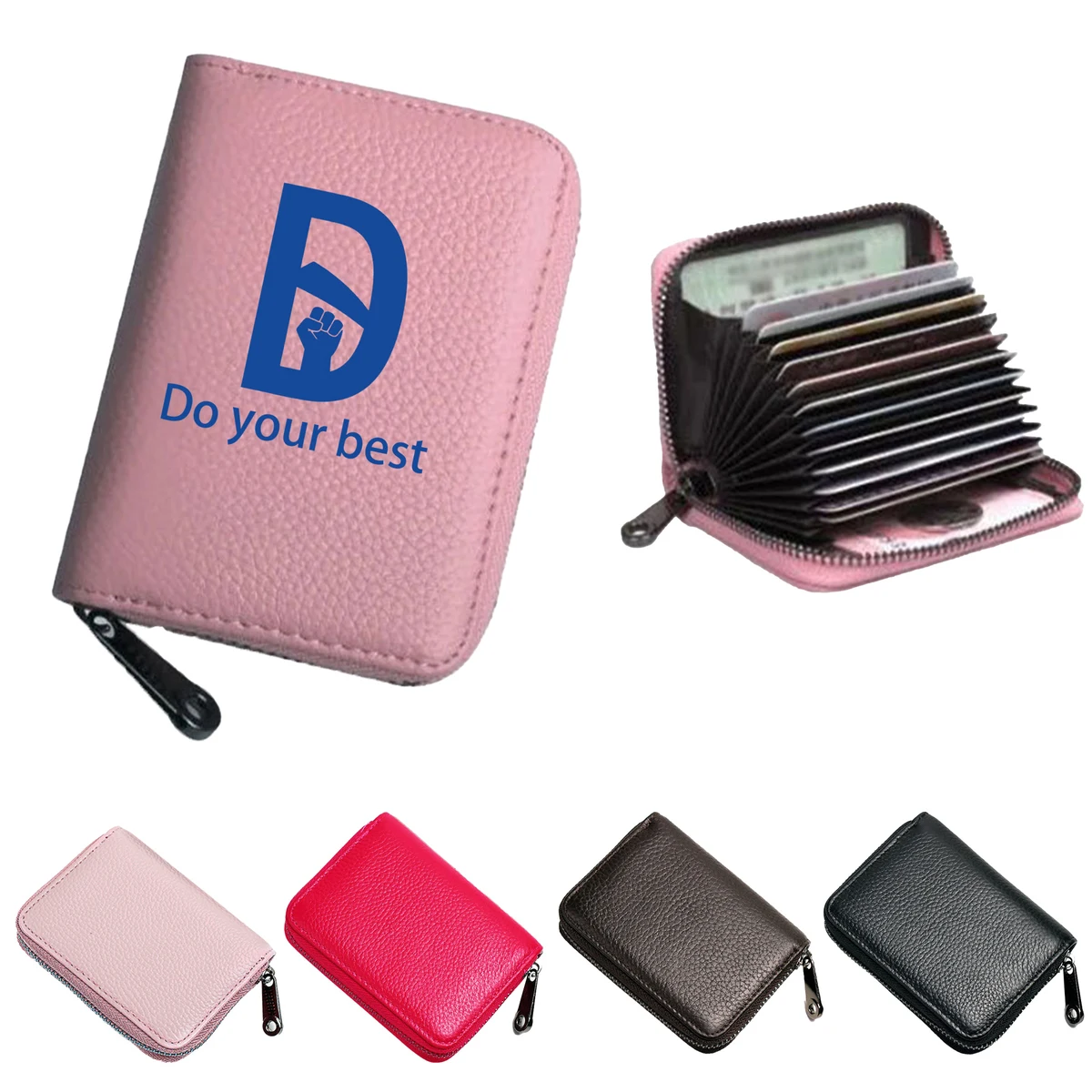 PU Leather Credit Card Wallet MOQ 100 1