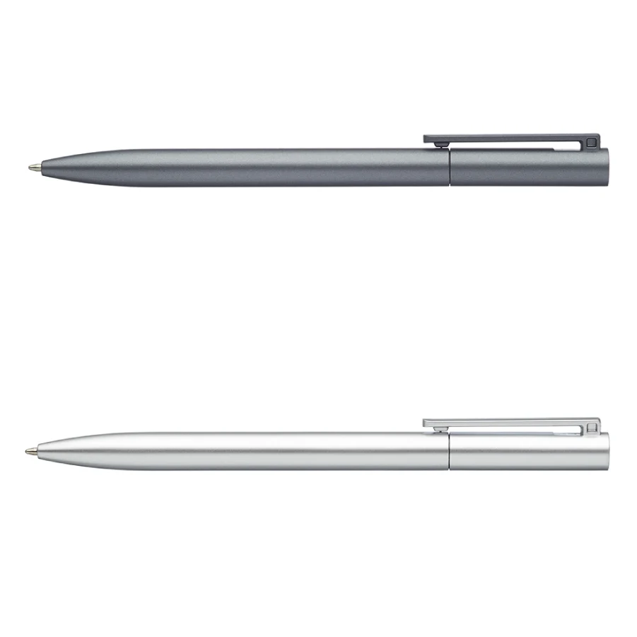 Matte Coating Click Plastic Ballpoint Pen 1