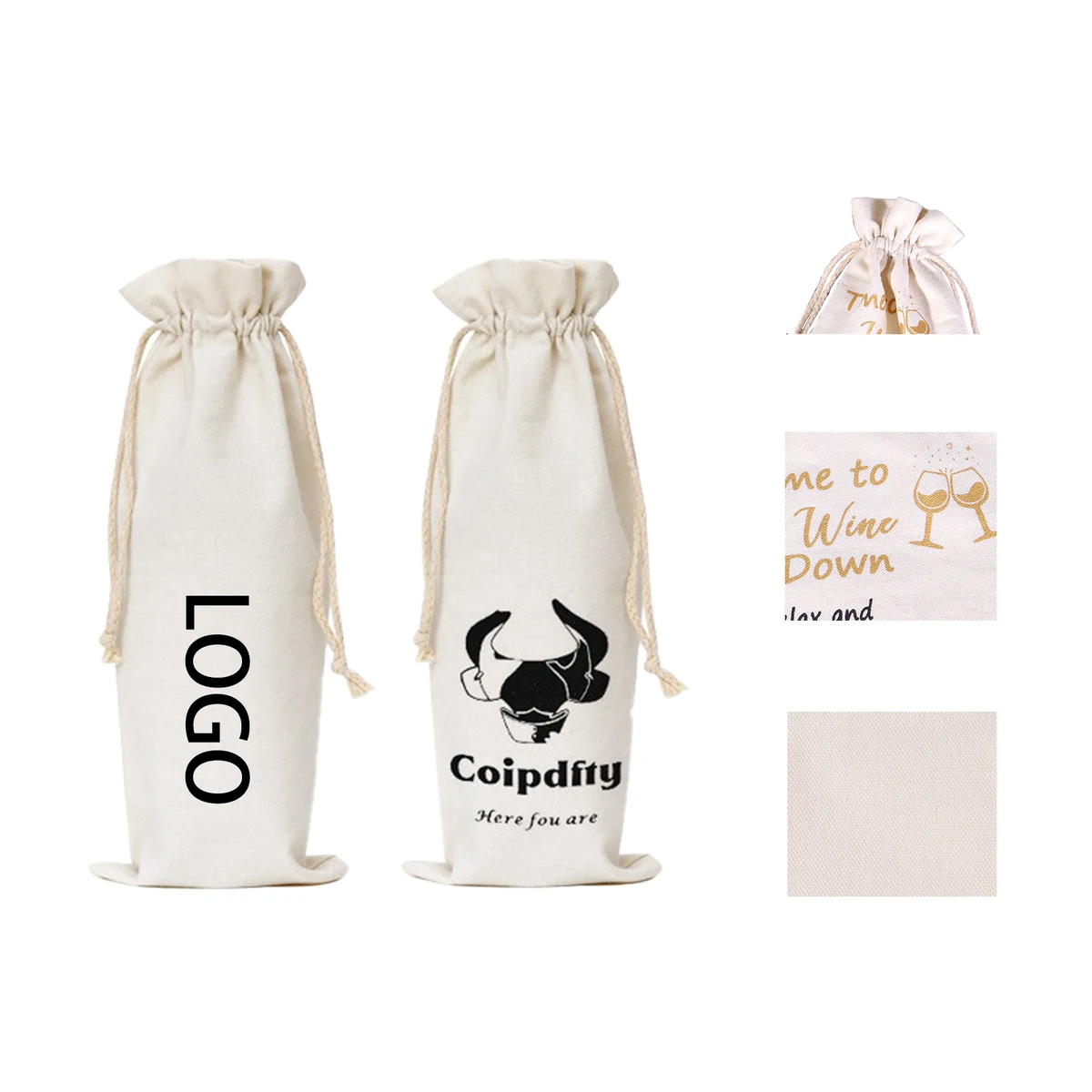 canvas Wine Bag 1