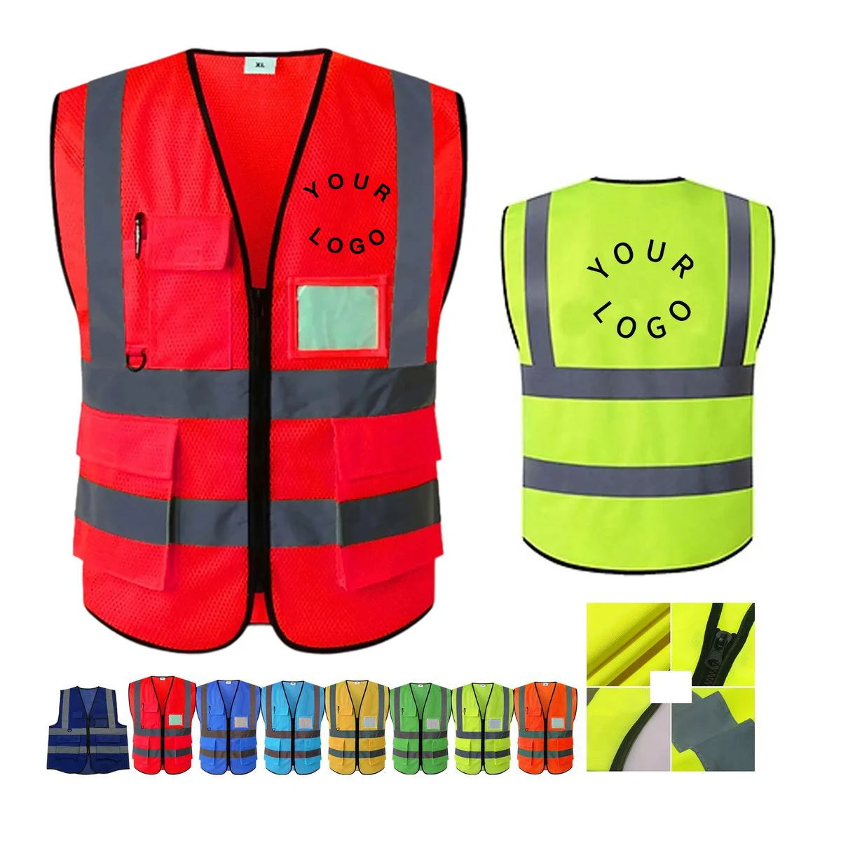 High Visibility Reflective Vest for Nighttime Safety 1