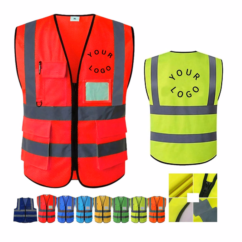 High Visibility Reflective Vest for Nighttime Safety