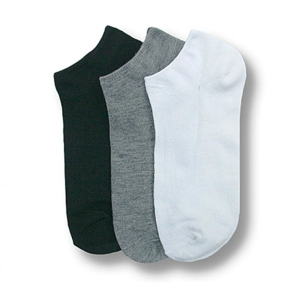 Women's No-Show Socks - Size 9-11 3 Colors 1