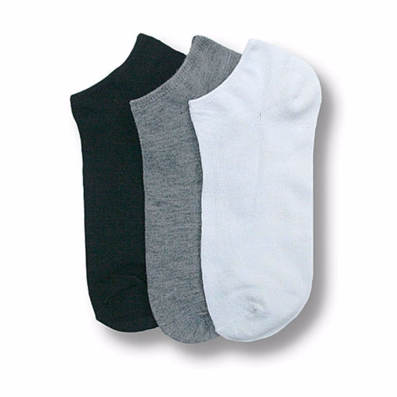 Women's No-Show Socks - Size 9-11 3 Colors