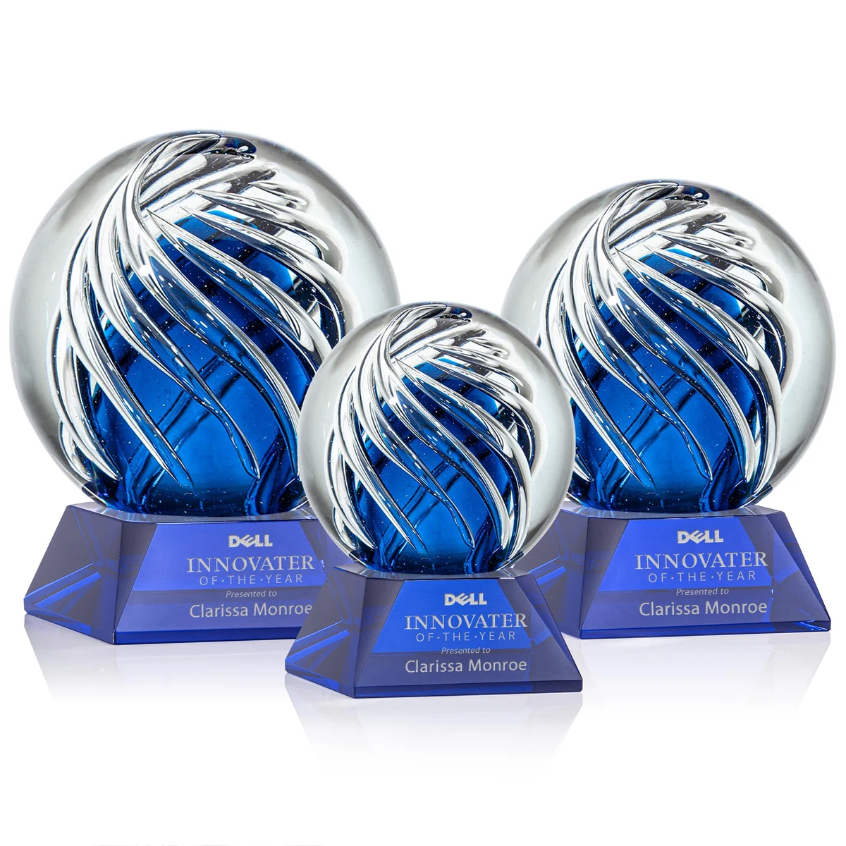 Genista Award on Sheffield Base - Blue 1