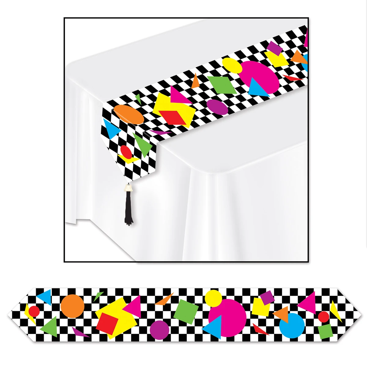 Party Shapes Table Runner 1