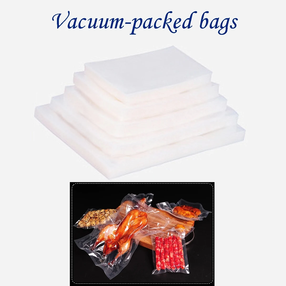 Food Grade Vacuum Sealing Plastic Bag 1