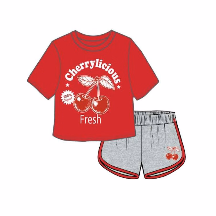 Girls Shorts 2pc Set Sizes 7-16