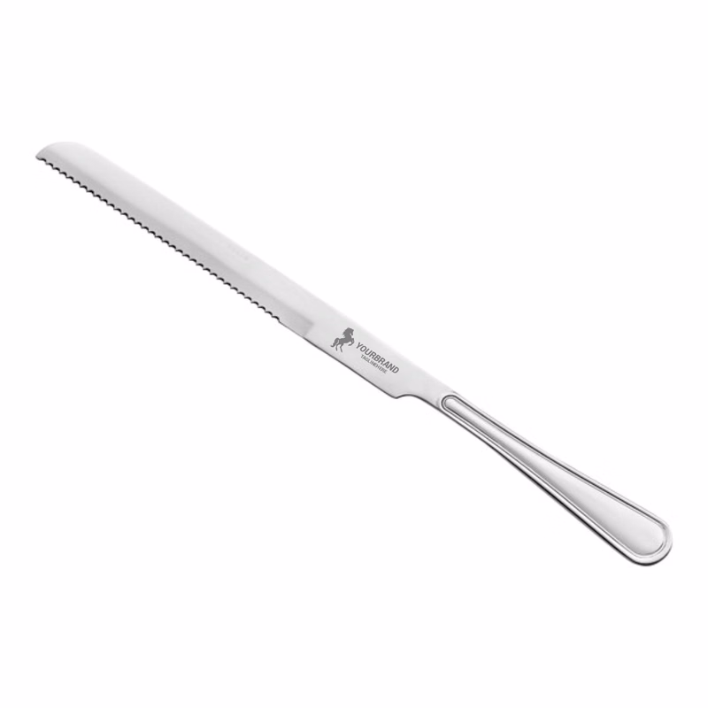 13 5/8" 18/8 Stainless Steel Extra Heavy Weight Carving / Cake Knife