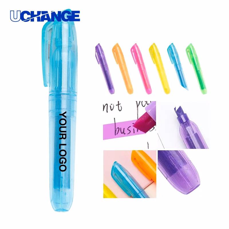 Plastic Highlighter Pen Marker for Office or School