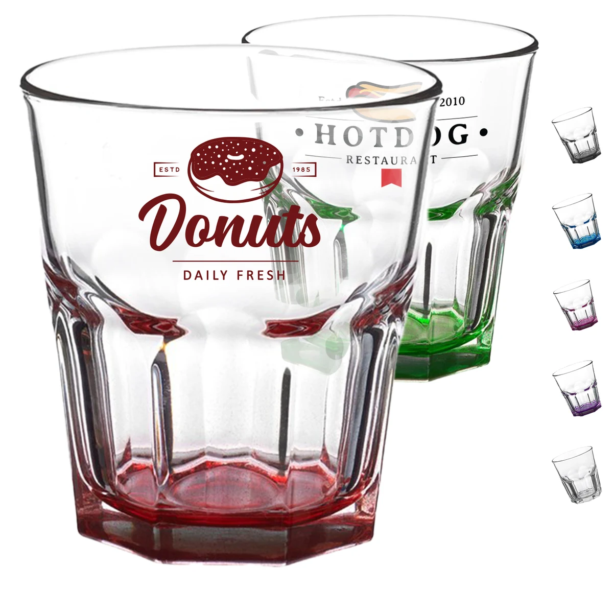 12.5 oz. Classic Siena Custom Imprinted Glass 1