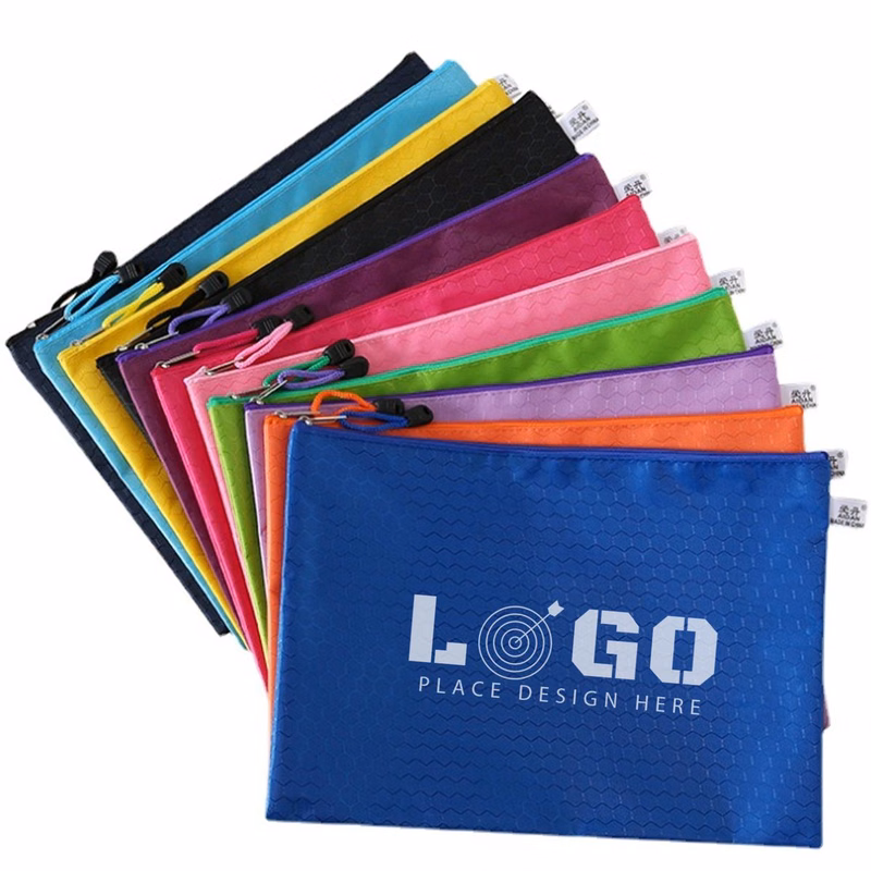 A4 Waterproof Zipper File Bags