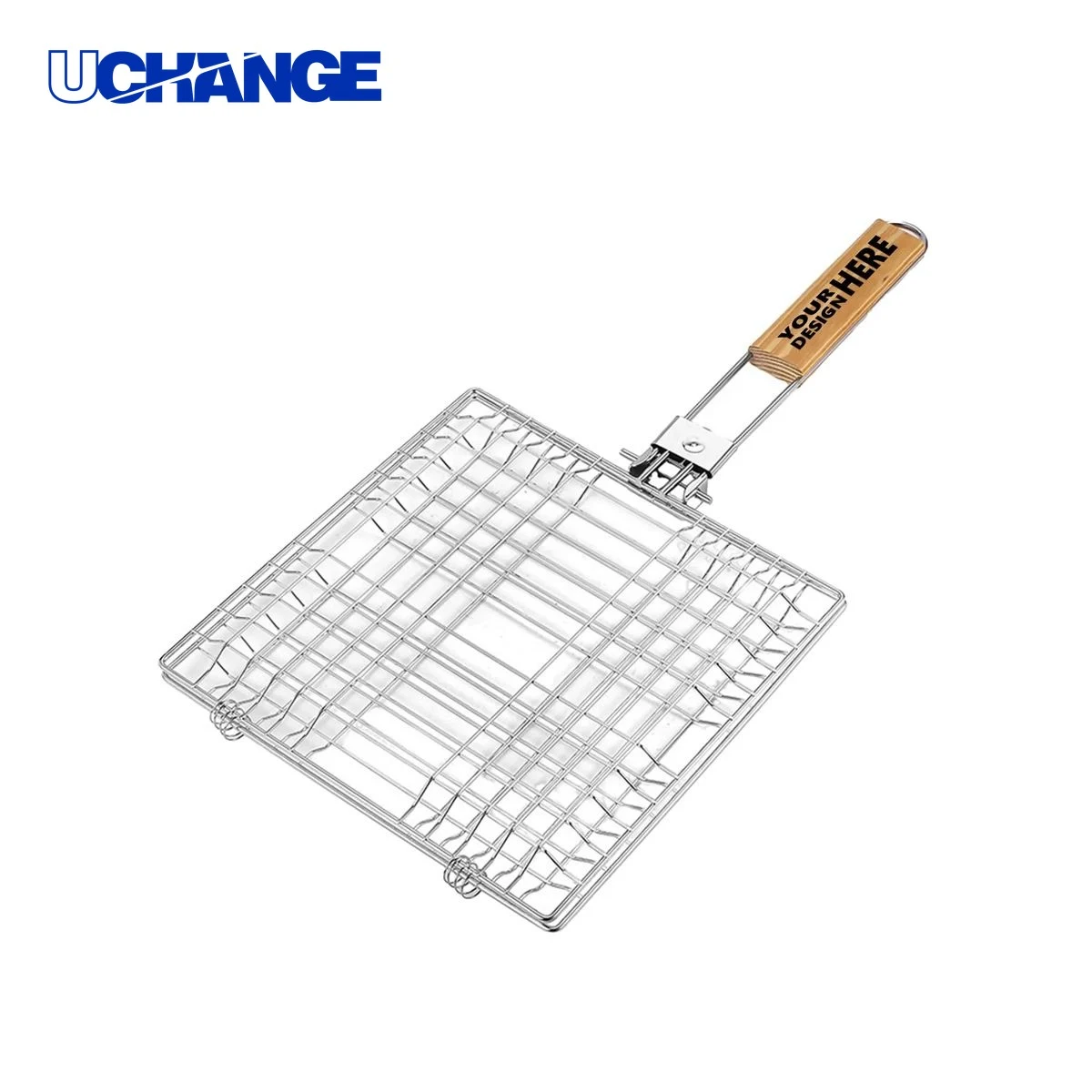 Stainless Steel Fish Grilling Basket Tool for BBQ 1