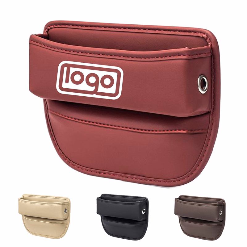 PU Leather Car Seat Gap Organizer Pouch