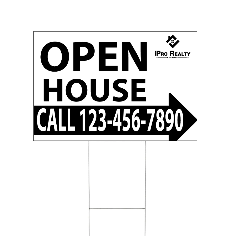 18in. x 24in. Coroplast Lawn and Site Signs 1