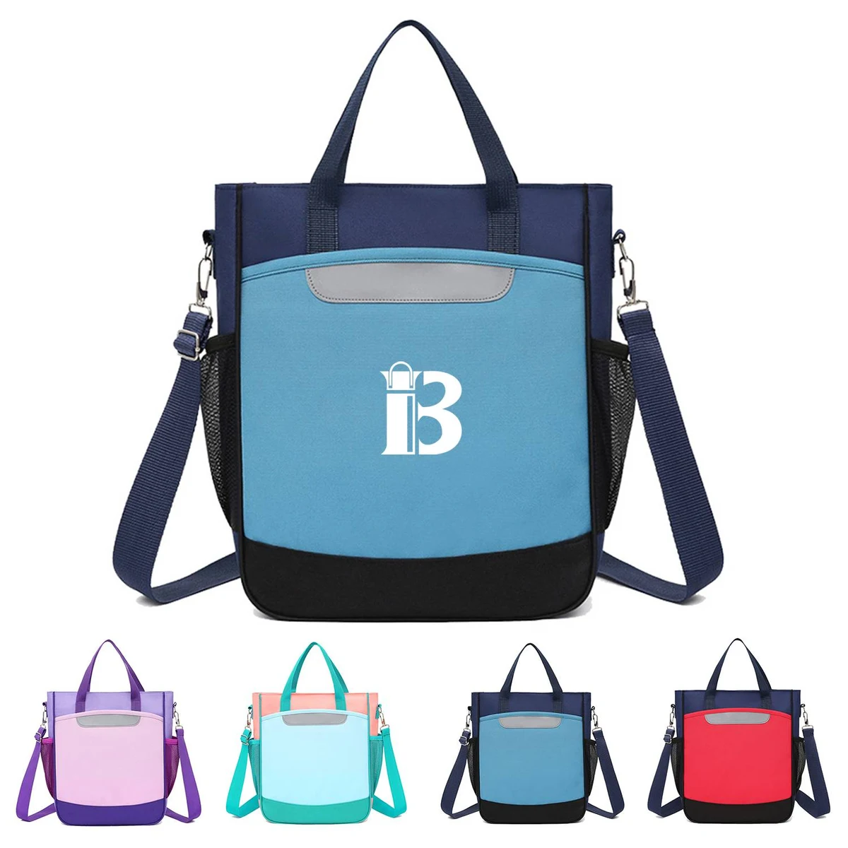 Dual-Use Shoulder and Crossbody Bag with Adjustable Strap 1