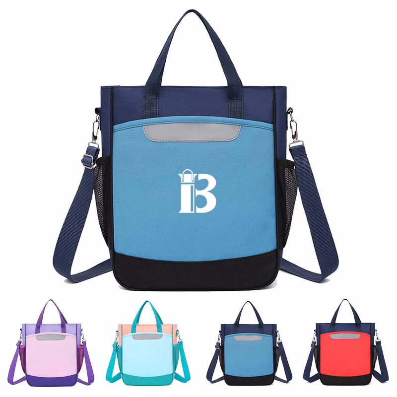 Dual-Use Shoulder and Crossbody Bag with Adjustable Strap