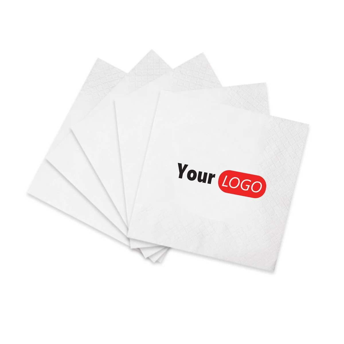 2Ply 4.5" x 4.5" Dinner Napkin 1