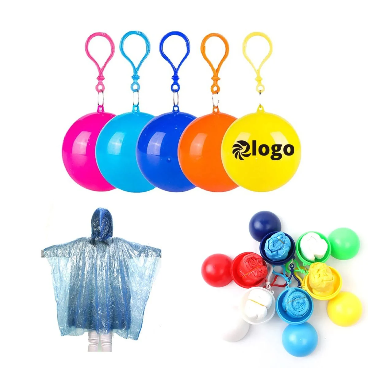 Portable Emergency Raincoat Ball 1