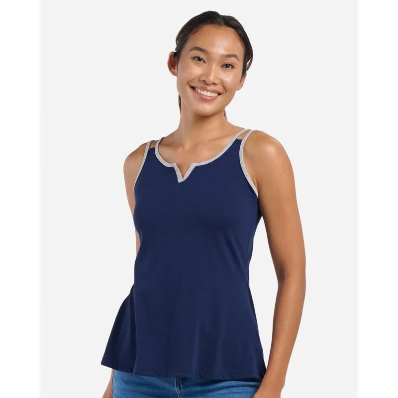 Boxercraft Women's Split Shoulder Tank Top - BW2506 1