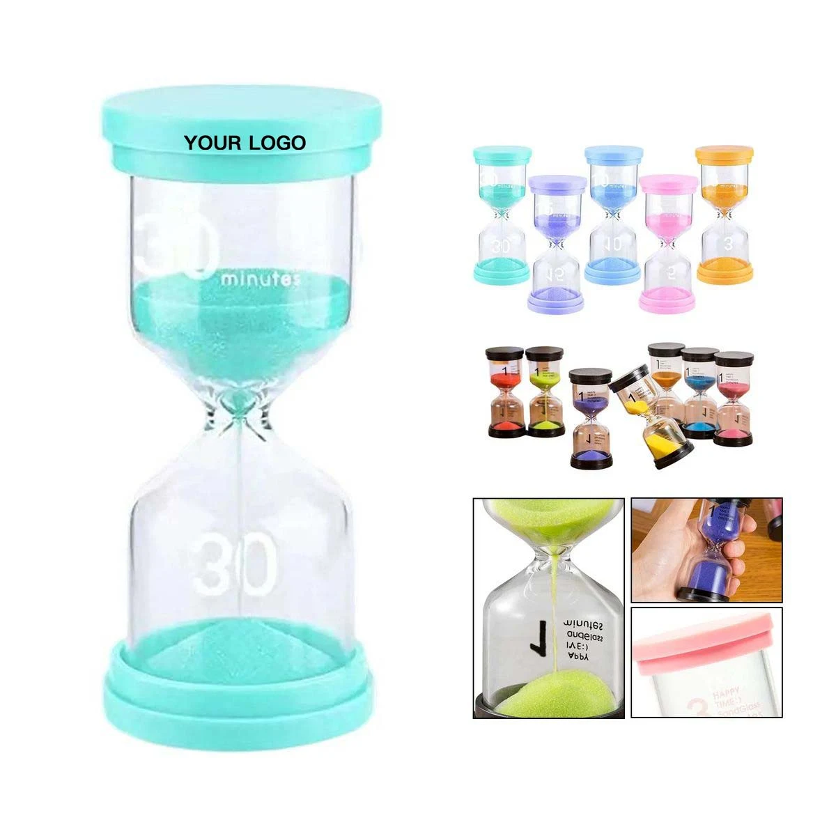 Durable Hourglass Sand Timer for Home and Classroom 1