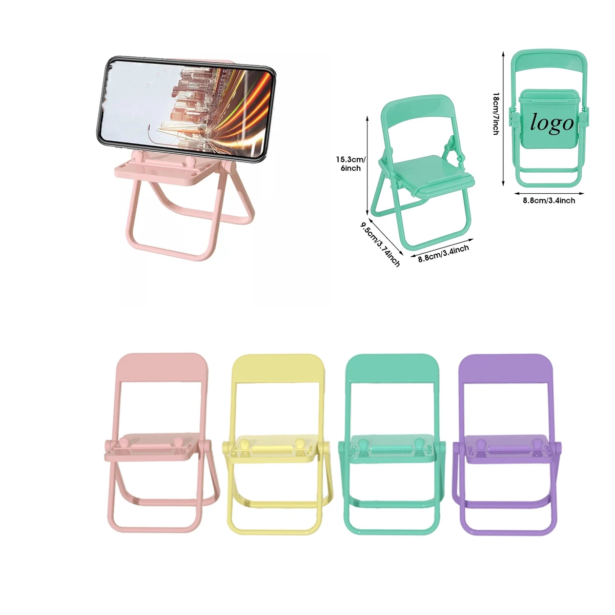 Cute Chair Cell Phone Stand MOQ 100PCS 1