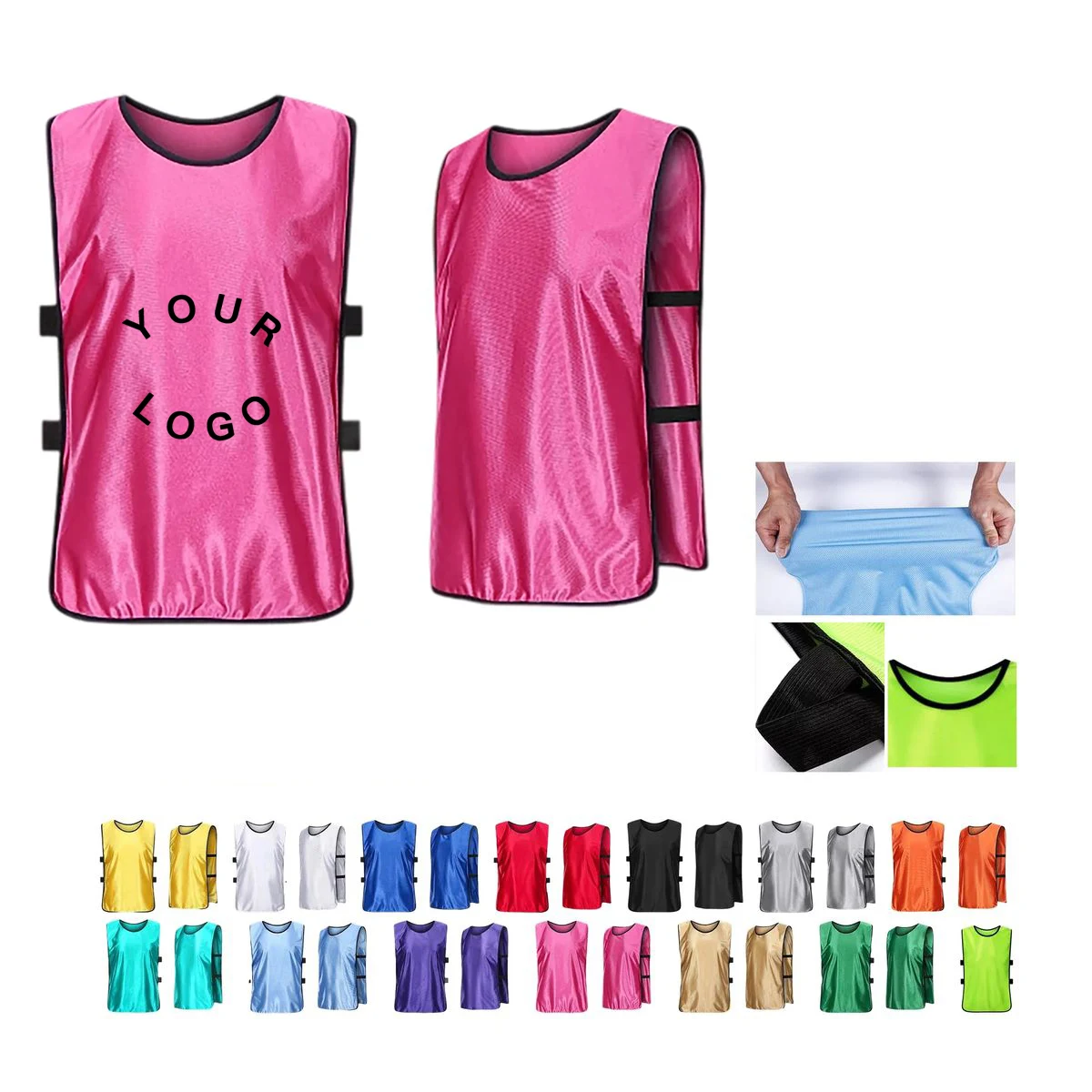 Sleeveless Workwear Vest with Open Sides 1