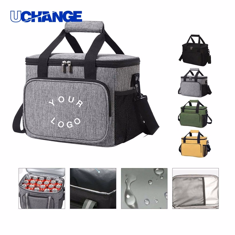 15L Oxford Fabric Cooler Bag for Outdoor Food and Drinks