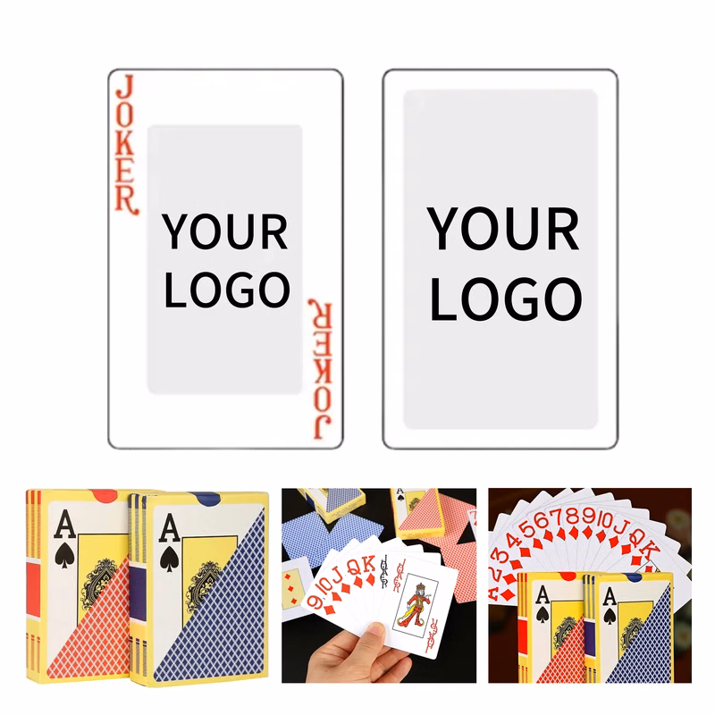 2.24x3.43 Inch Custom Playing Cards Lightweight Practical Use