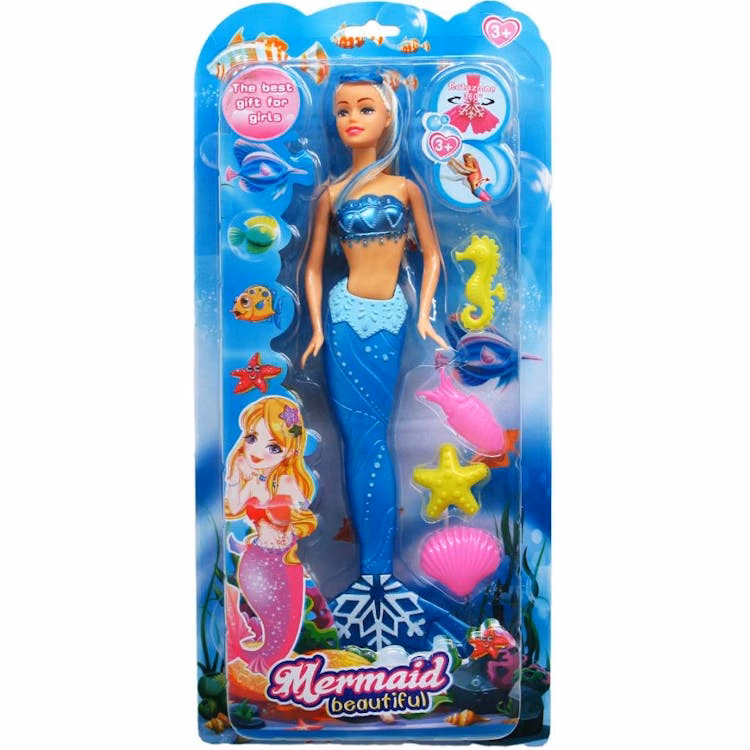Mermaid Dolls with Accessories 14" - Assorted