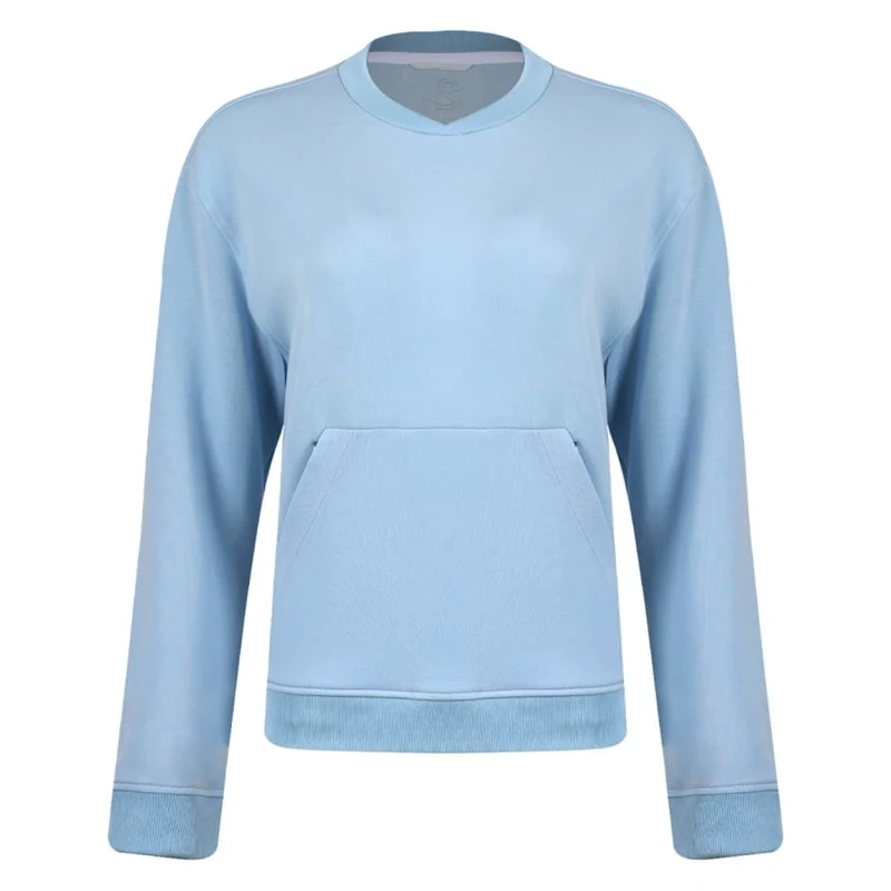 Swannies Women's Margaret Cross Neck Sweatshirt - SWM500L, custom hoodie or sweatshirt with logo imprint 1