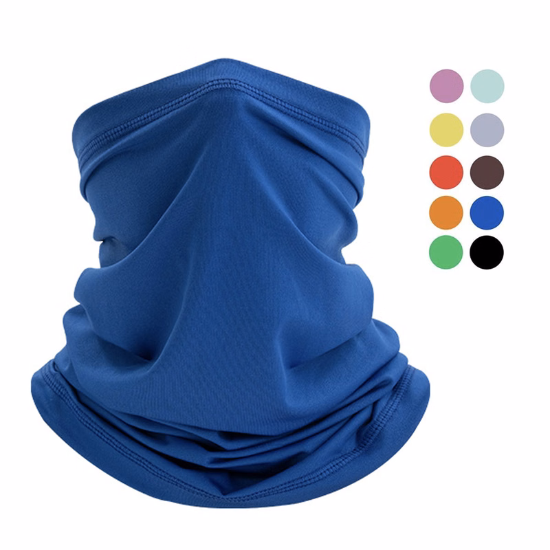 Ice Silk Windproof And Dustproof Bandana Sunscreen Scarf Bib Mask