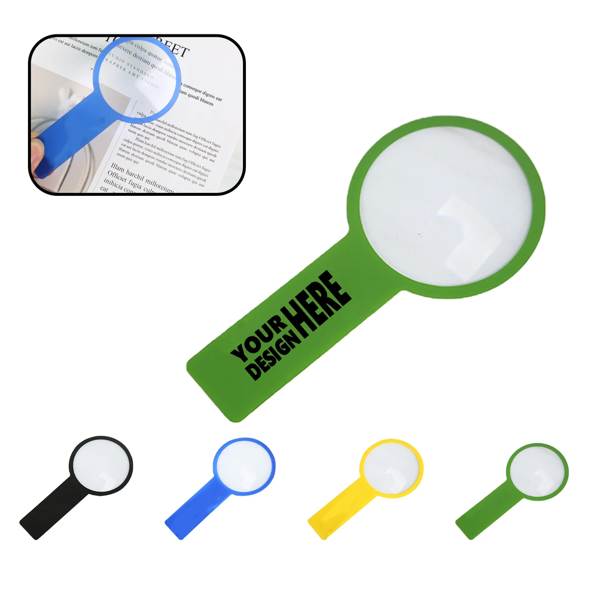 PVC Magnifying Bookmark 1