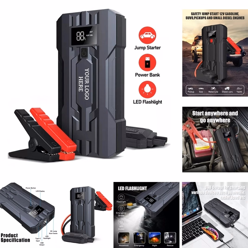 12V Automotive Power Pack with LCD Intelligent Display