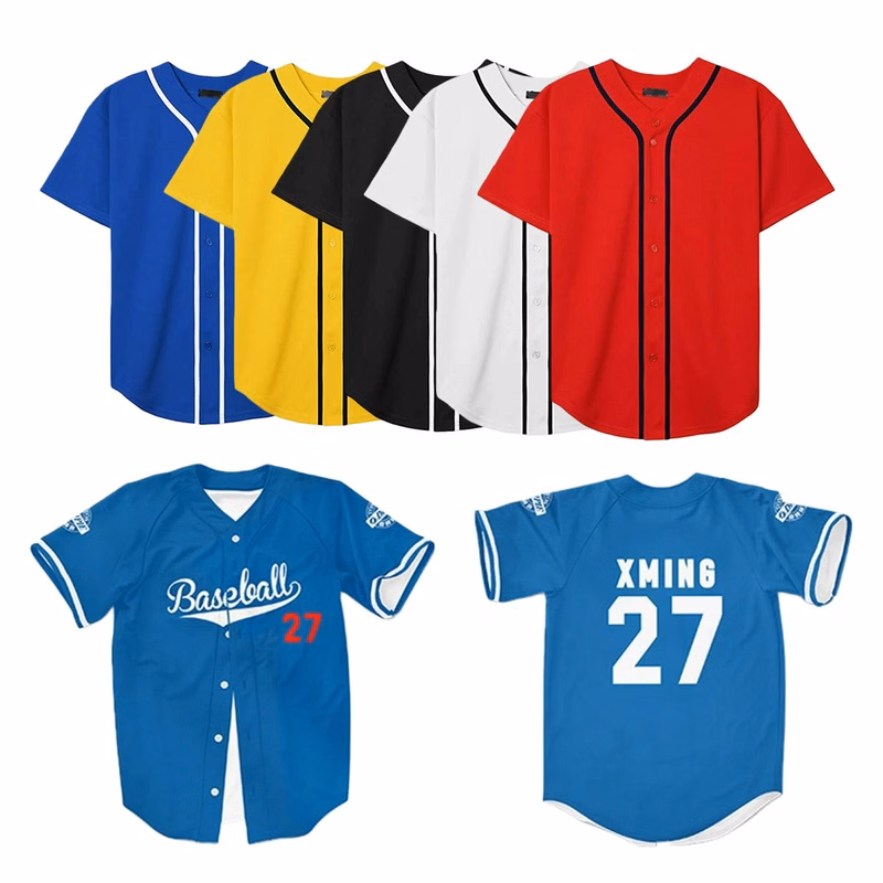 Custom Polyester Baseball Jerseys