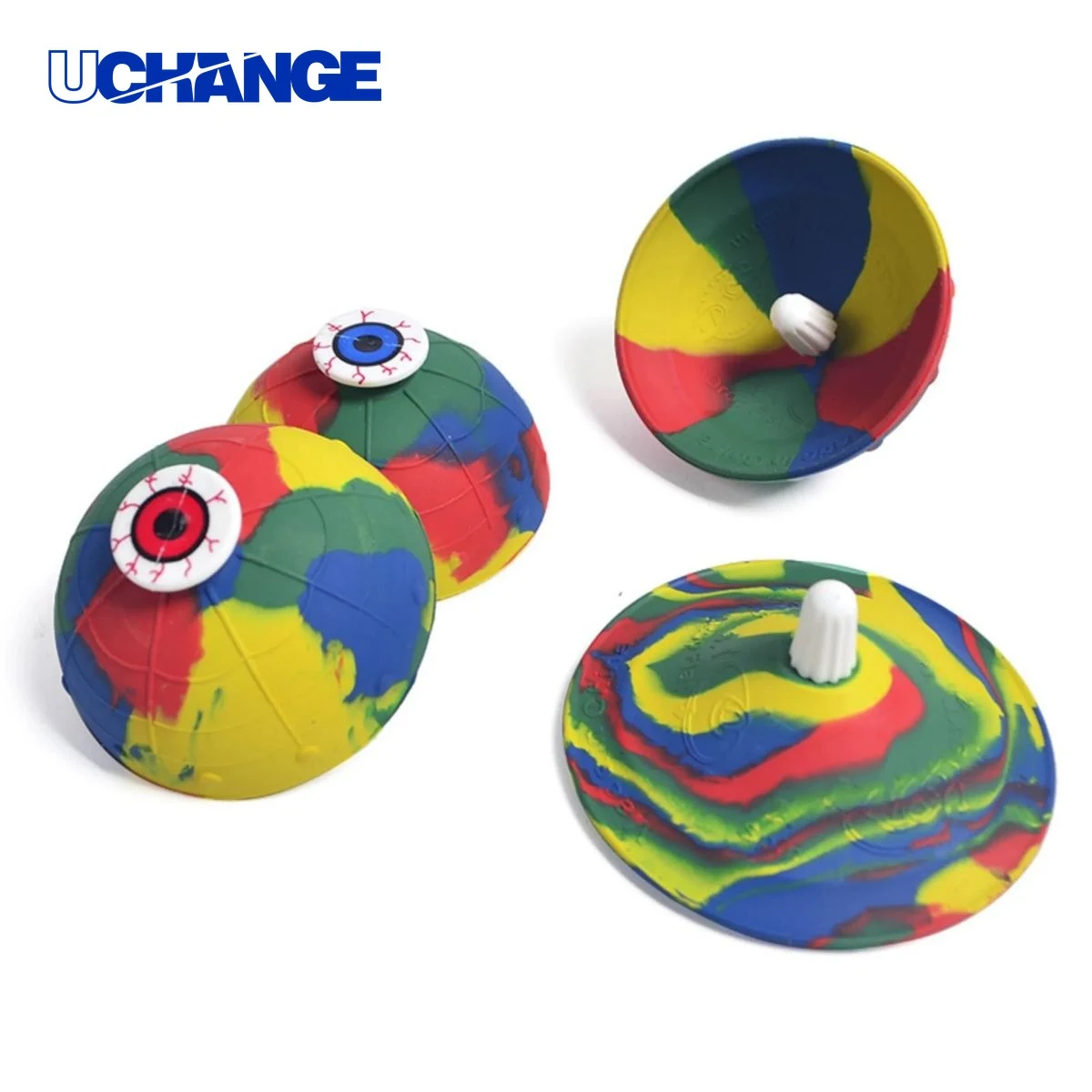Camouflage Elastic Bowl Stress Relief Toy 1