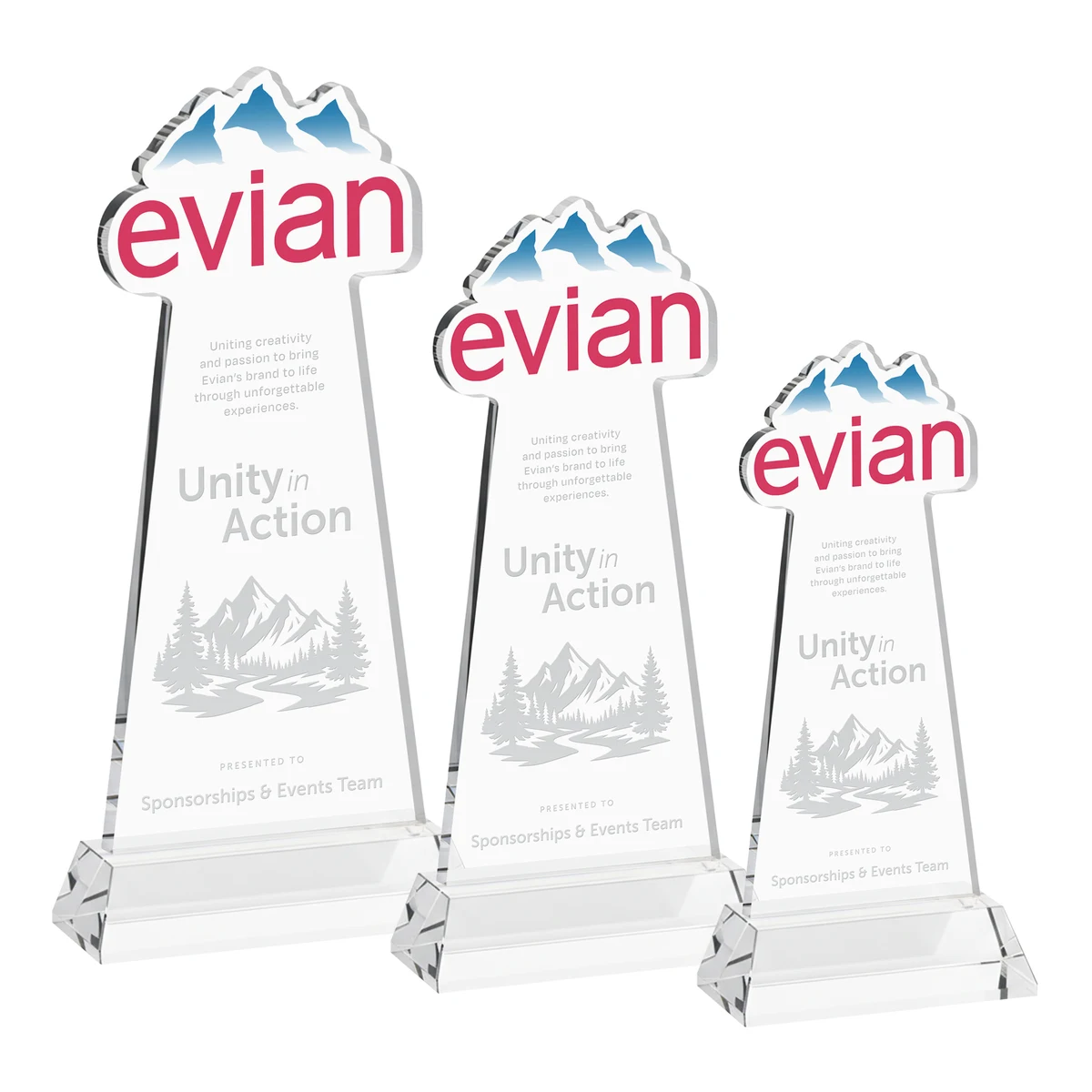 EdgeCraft Tapered Award on Hartford - Clear (via Air) 1
