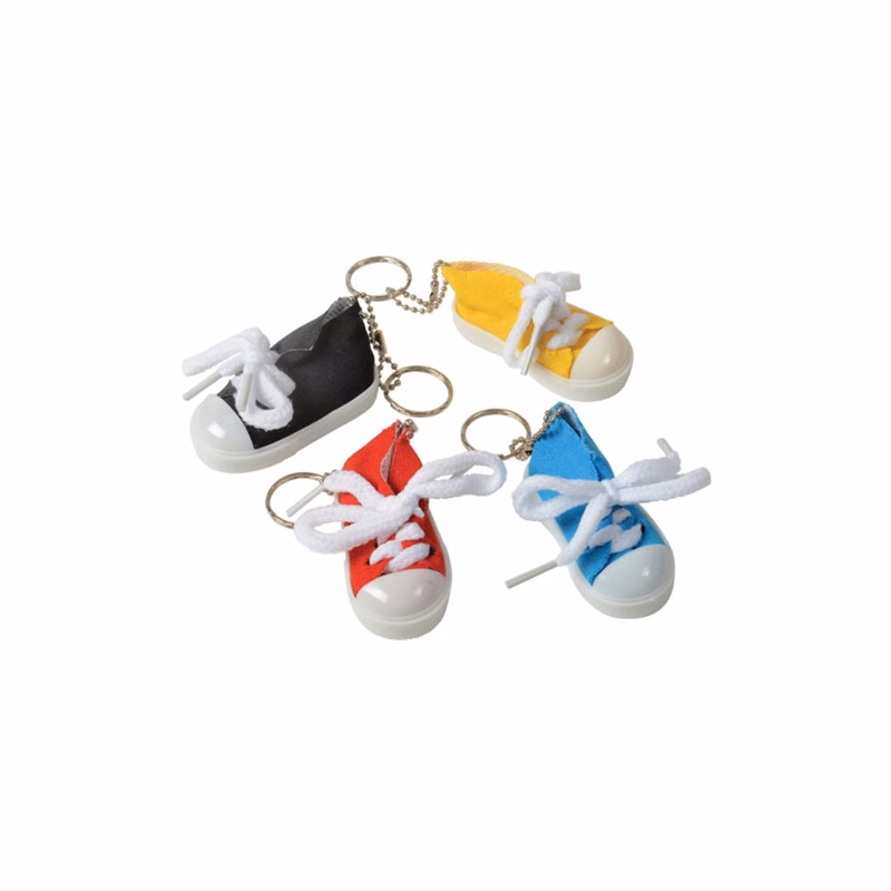 Lace-Up Sneaker Keychains - Assorted