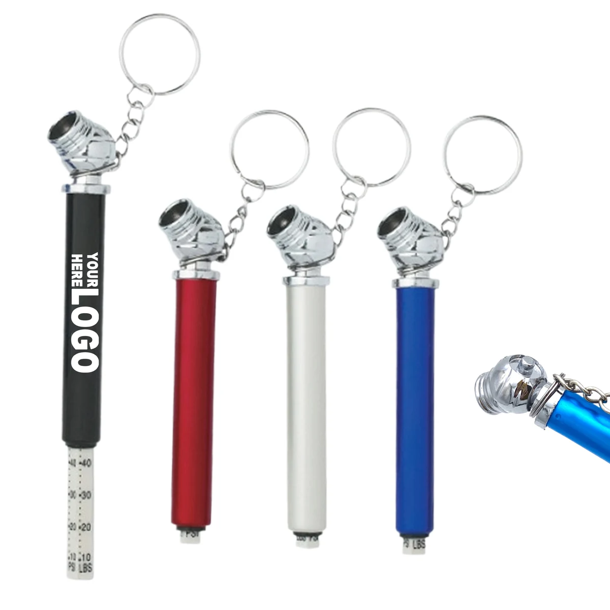 Compact Tire Pressure Keychain 1