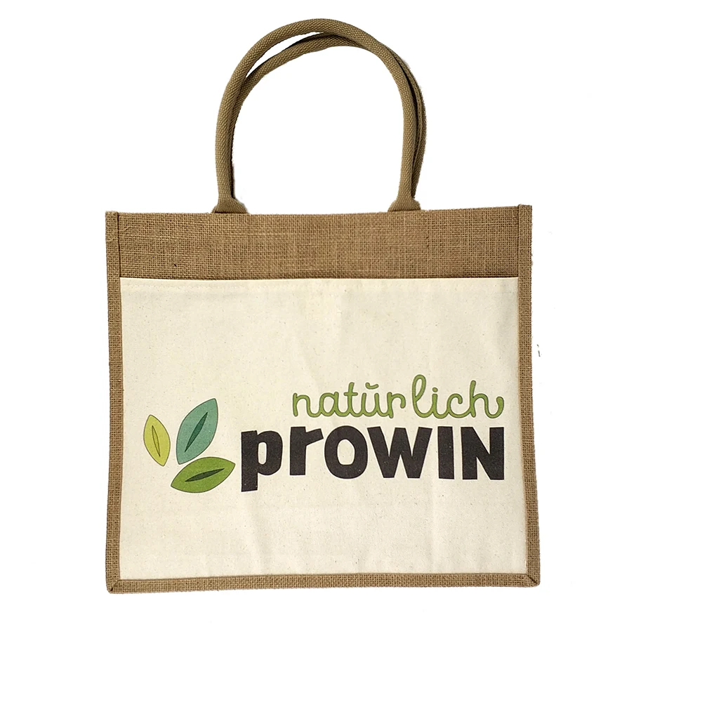 Eco Reusable Shopping Tote Bag, custom tote bag with logo imprint 1