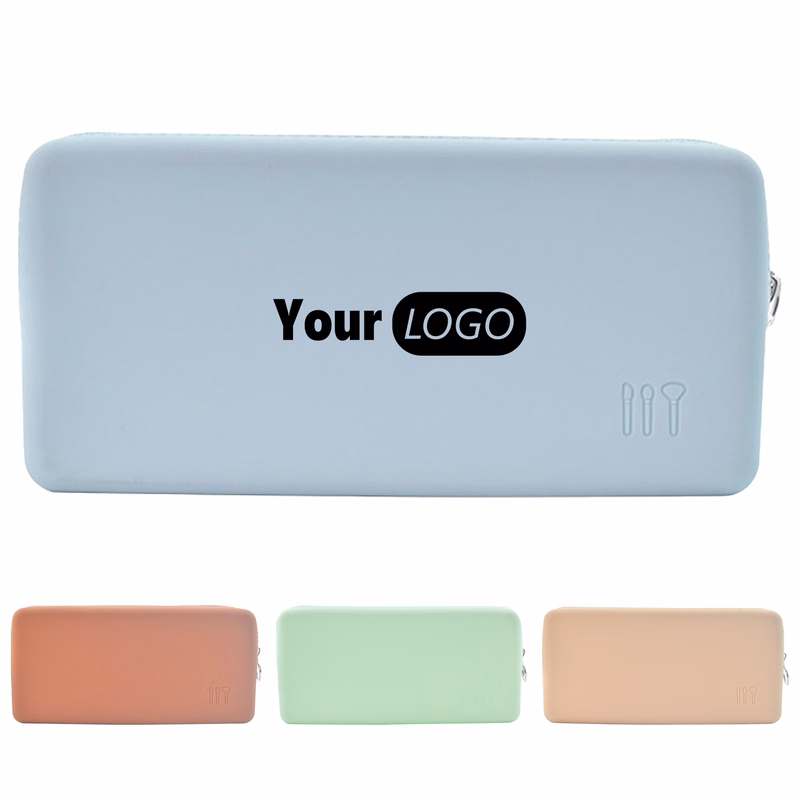 Silicone Large Capacity Outdoor Travel Zipper Makeup Bag