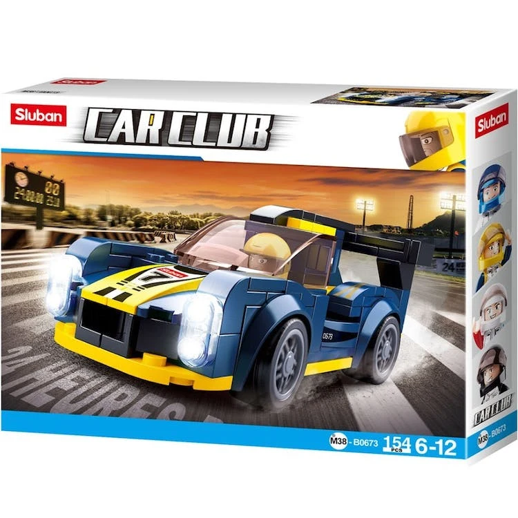 Race Car Building Brick Kits - 154 Pieces Ages 6+ 1