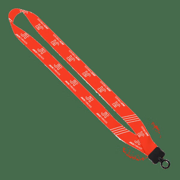 1" Dye Sublimated Waffle Weave Lanyard
