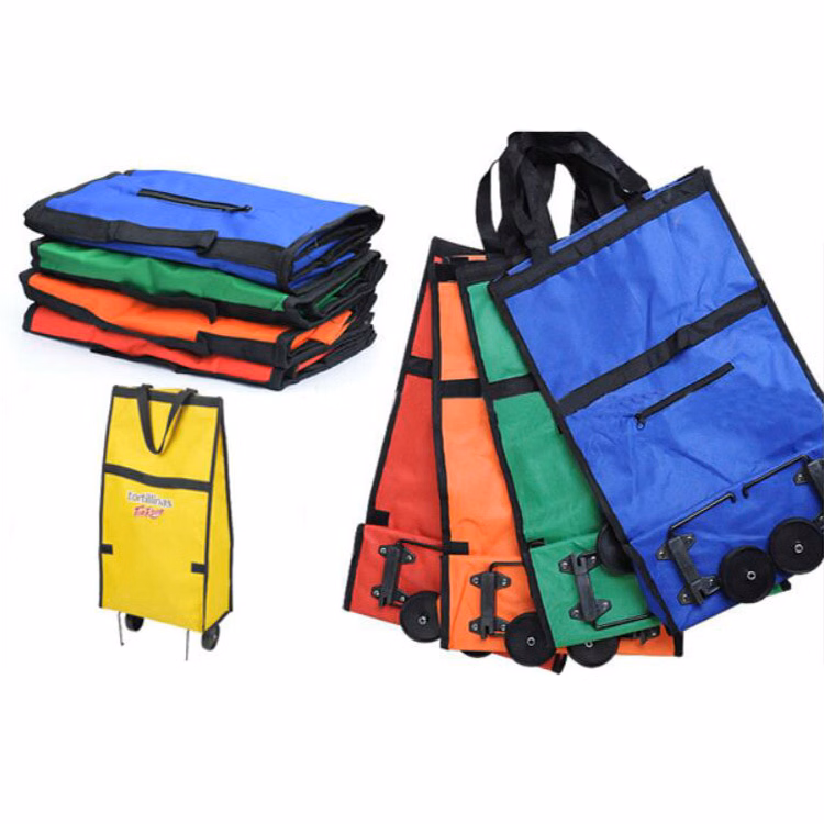 Collapsible Wheeled Shopping Cart