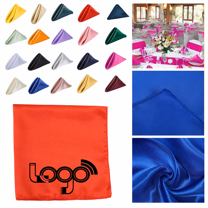 High-Quality Satin Napkins for Events