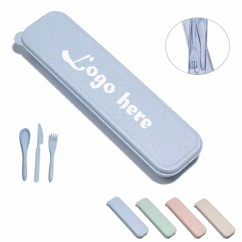 Wheat Straw Portable Tableware Set